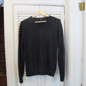 UNIOLO Men's Cotton/Cashmere Sweater. Size M